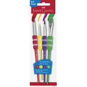 Set cetkica Faber-Castell Soft - 4 kom (cetkice Faber-Castell)