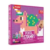 Kreativna knjiga aktivnosti, pečat, TRODAT Creativ Pixelstamp, fantasy CR-PXS-FA