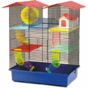 Kavez za male životinje CH2 plavo-crveni 55x38x62cm