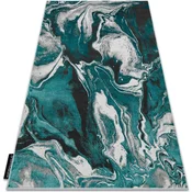 Rugsx Moderna DE LUXE preproga 622 Abstrakcija - 120x170 cm Zelena
