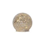 Eglo 411345 - LED božicna dekoracija STAR FALL 10xLED/2xAA, precnika 10 cm, srebrna