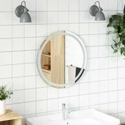 LED kupaonsko ogledalo s ogledalom *Transparent*an O 60 cm