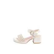 Lipsy Sandali srebrna/transparentna/bela/biserno bela