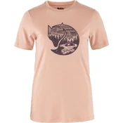 Fjällräven Abisko Wool Fox SS W, chalk rose-port, xs