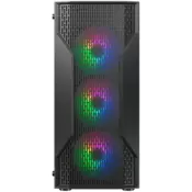 Cougar kucište MX110 RGB, srednji tornjevi, crno
