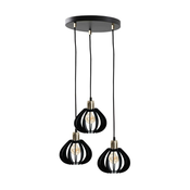 Luster na sajli GEM 3xE27/60W/230V
