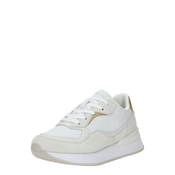 White womens leather sneakers Tommy Hilfiger