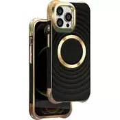 Beauty Glam Magsafe ovitek iPhone 15 - Črn