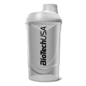 BioTech USA Šejker Wave 600 ml Transparentni
