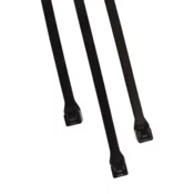 shumee Kabelske vezice 2,5x100 mm črne - 100 kosov