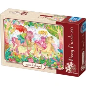 D-Toys Puzzle Barvni poniji 239 kosov