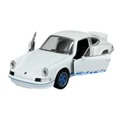 shumee WELLY 1973 PORSCHE 911 CARRERA RS 2.7 BELO-MODRA 1:34 43653