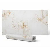 Zaščitna podloga za miško s tipkovnico in pisalno miško Subtle Flora 90x45 cm