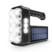 LED solarna delovna svetilka 1200 mAh 3 + 3W z USB polnjenjem