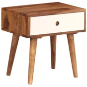 Vidaxl Nočna mizica iz trdnega palisandra 45x30x45 cm