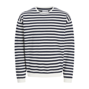 JACK & JONES Muški džemper 12269031, Belo-teget