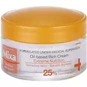Mixa Extreme Nutrition 50 ml Oil-based Rich Cream dnevna krema za lice W na velmi suchou plet