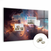 tulup.si Magnetna tabla za magnete Svetovne zvezde kozmos 90x60 cm