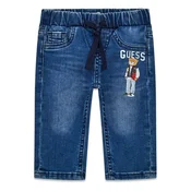 Guess Jeans hlače I6YA01 D1270 Modra Regular Fit