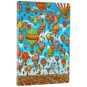 Notes Flexi Pierre the Maze Detective Balloon Festival Mini gładki, Paperblanks