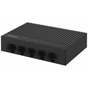 Imou by Dahua switch SF105C/ 5x port/ 10/100 Mbps RJ45 portov/ 1 Gbps/ napajanje DC5V1A/ črna