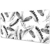 Decormat Podloga za pisalno mizo Perje 90x45 cm
