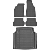 Seat Exeo Kombi od letnika 2008-2013 KOMPLET - gumijaste avtotepi + zaščitna preproga za prtljažnik