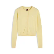 Tommy Jeans Pletena jopa Essential svetlo rumena
