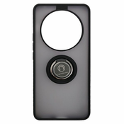 MaxMobile maskica za Xiaomi Redmi 14C MATTE BLACK WITH RING