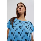 Marisse Womens T-Shirt L-Ts-4021 L.Blue