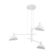 Luster na sajli ARTIS 3xE14/40W/230V bijela