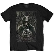 Volbeat Goat with Skull Black M Majica