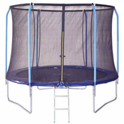 SPARTAN trampolin (mreža, lestev), 305cm