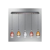 Opviq luster Pulsar 2855-5AS-28, LED 27 W, višebojni