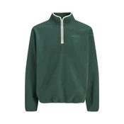 JACK & JONES Pulover JORFREDERIKSBERG temno zelena/bela