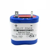 TELIT POWER Baterija NiCd za zumtobel 04797088, 2.4 V, 2000 mAh, Plava