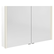SAPHO Eleganten Kopalniški Omara z LED Svetlobo ALIX 106x70cm - Bela
