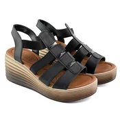 Mona shoes Ženske sandale, Crne