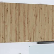 Viseci ormaric Umjetnicki hrast i bijela 50 x 31 x 100 cm