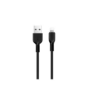 Hoco USB-A–Lightning kabel Hoco, 2,4 A, 1 m, X20, črn