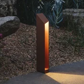MARSET LED-sokel Domus višina 55 cm rjava barva aluminij - Dizajn