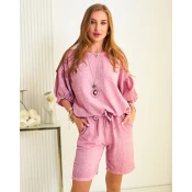 Resti Cotton and linen summer womens set
