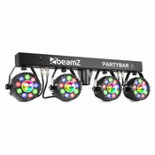 Beamz PartyBar3 4x Par with Magic Ball