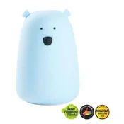 Rabbit n Friends lampa medved plava