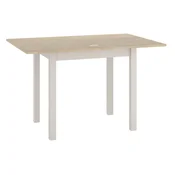 Raztegljiva jedilna miza FLIP 80(160)X80 cm, hrast Cremona Torro/kašmir