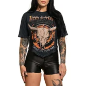Hardcore majica moška - AC MIDWEST RUN - AFFLICTION - AW26353-BKLV