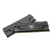 Patriot DDR4 - 32 GB -3600 - CL - 18 - Dual Kit, Viper Steel (grey, PVS432G360C8K)