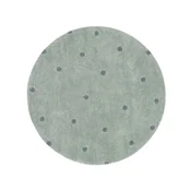 Lorena Canals Tepih Okrugli Dot Blue Sage