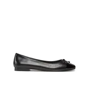 Tory Burch Balerinke Cap-Toe Ballet 154511 Črna