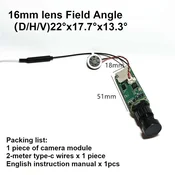 KJB Mini WiFi kamera 3 MP z dvosmernim zvokom objektiv 16 mm/EU-vtič